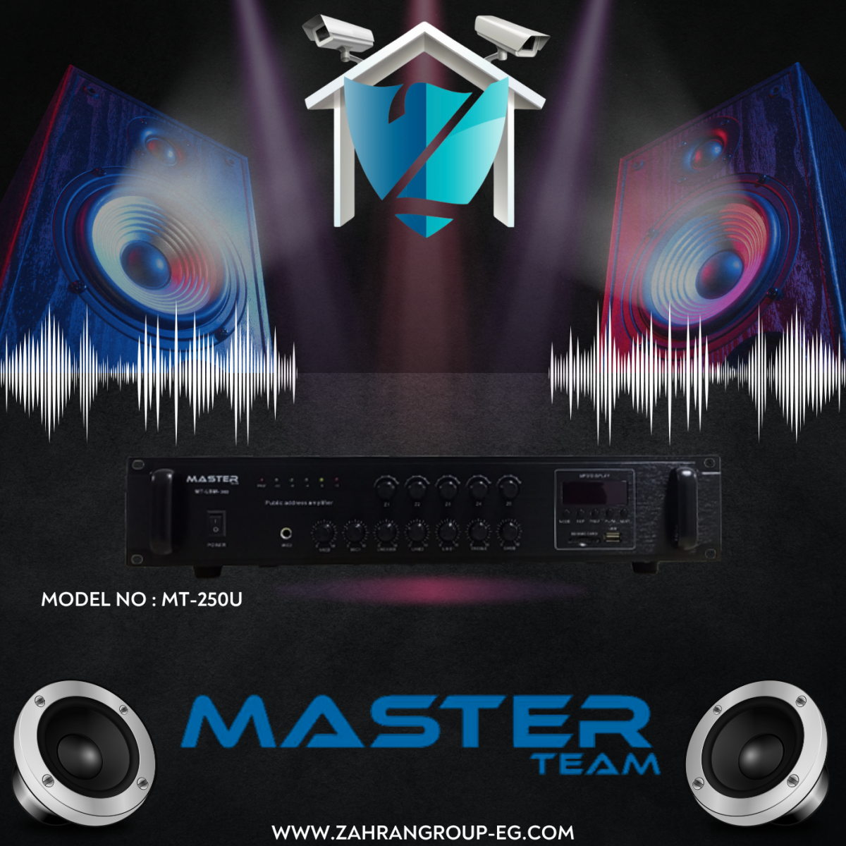 Master Amplifier MT-250U