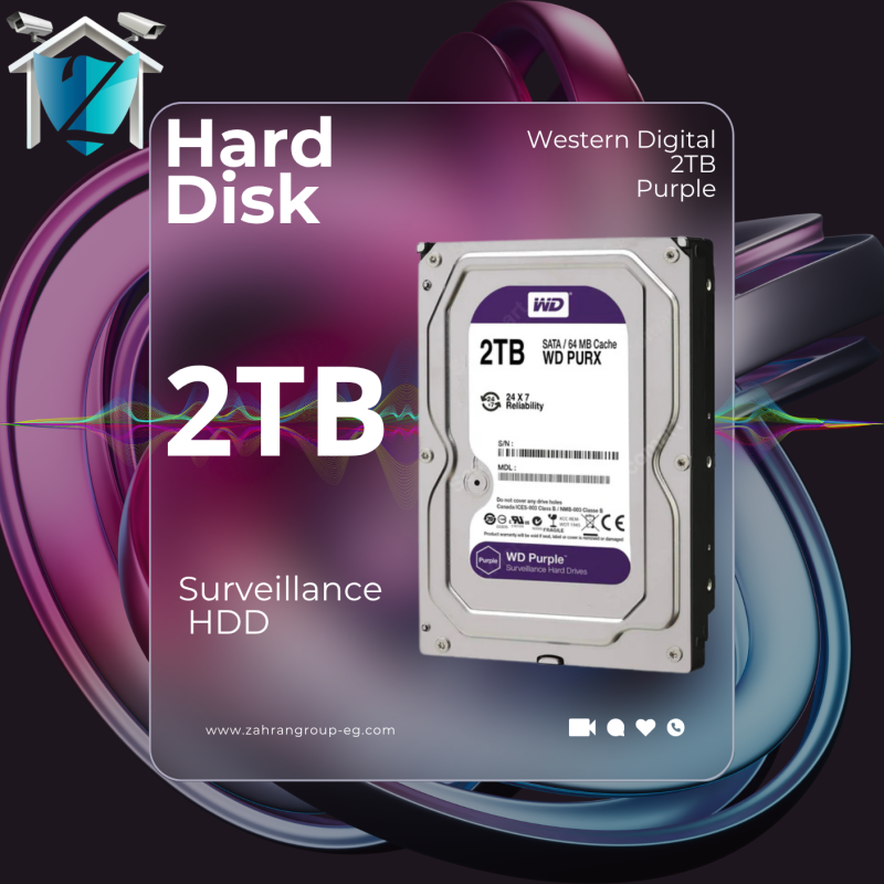 Hard Disk Western Digital 2TB Purple