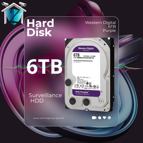 Hard Disk Western Digital 6TB Purple
