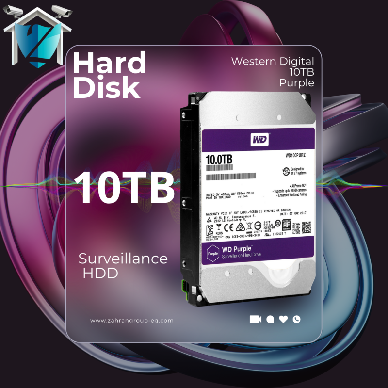 Hard Disk Western Digital 10TB Purple