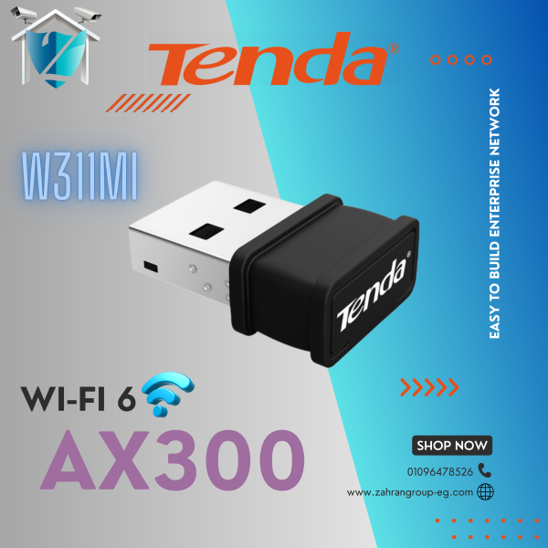 Tenda W311MI AX300 Wi-Fi 6 USB Adapter