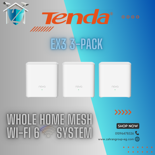 Tenda EX3 3-Pack High-speed Wi-Fi 6