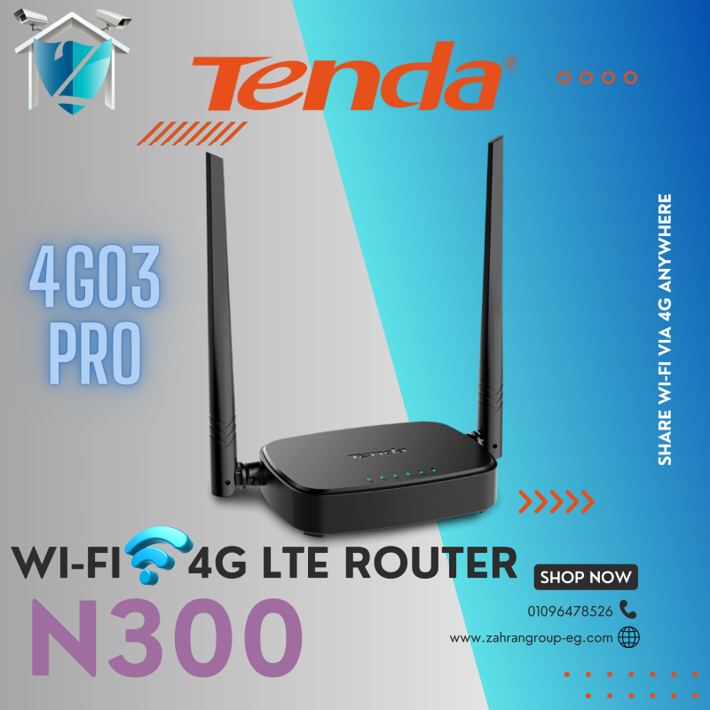 Tenda N300 Wi-Fi 4G LTE Router
